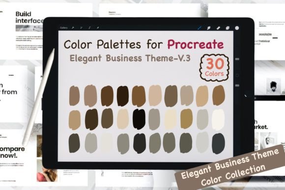 Effortless Elegance: Mastering Your Brand's Palette with Procreate