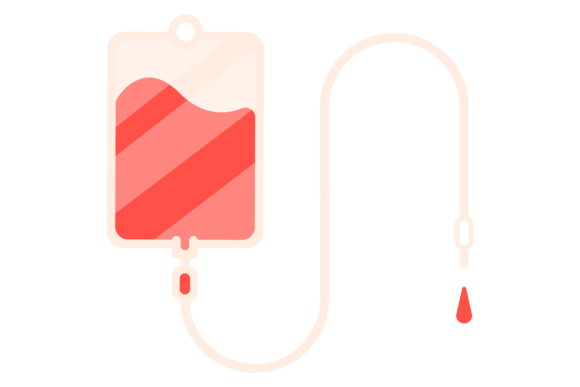 Medical Blood Drip Color Icon. Transfusi: A Design Deep Dive