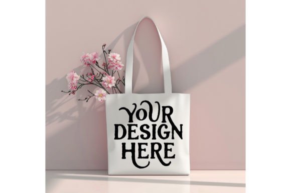 Mother's Day White Tote Bag: A Designer's Instant Mockup