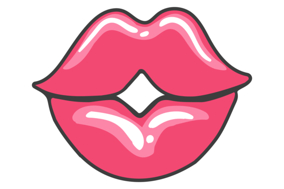 Pink Woman Lips Drawing: Your Ultimate Kiss Color Icon Guide