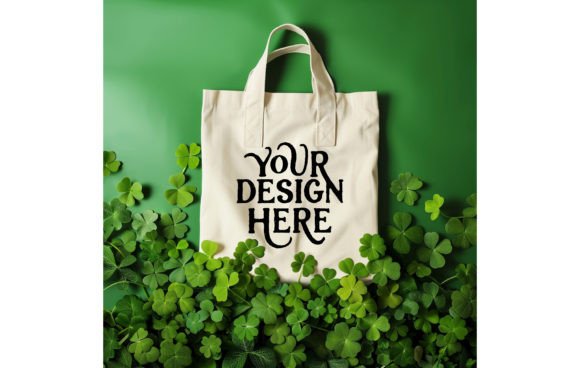 St. Patrick's,empty Tote Bag White Color: Your Festive Design Canvas