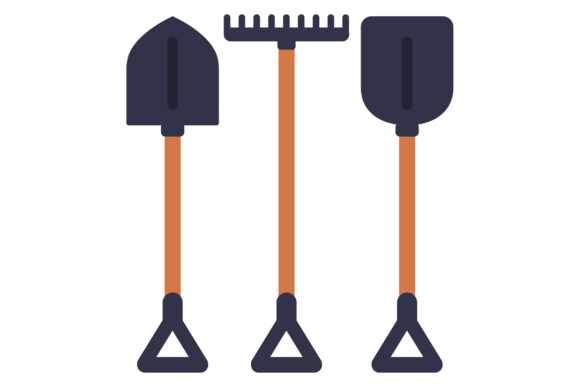 Unearthing the Charm: The Gardening Tools Color Icon Set